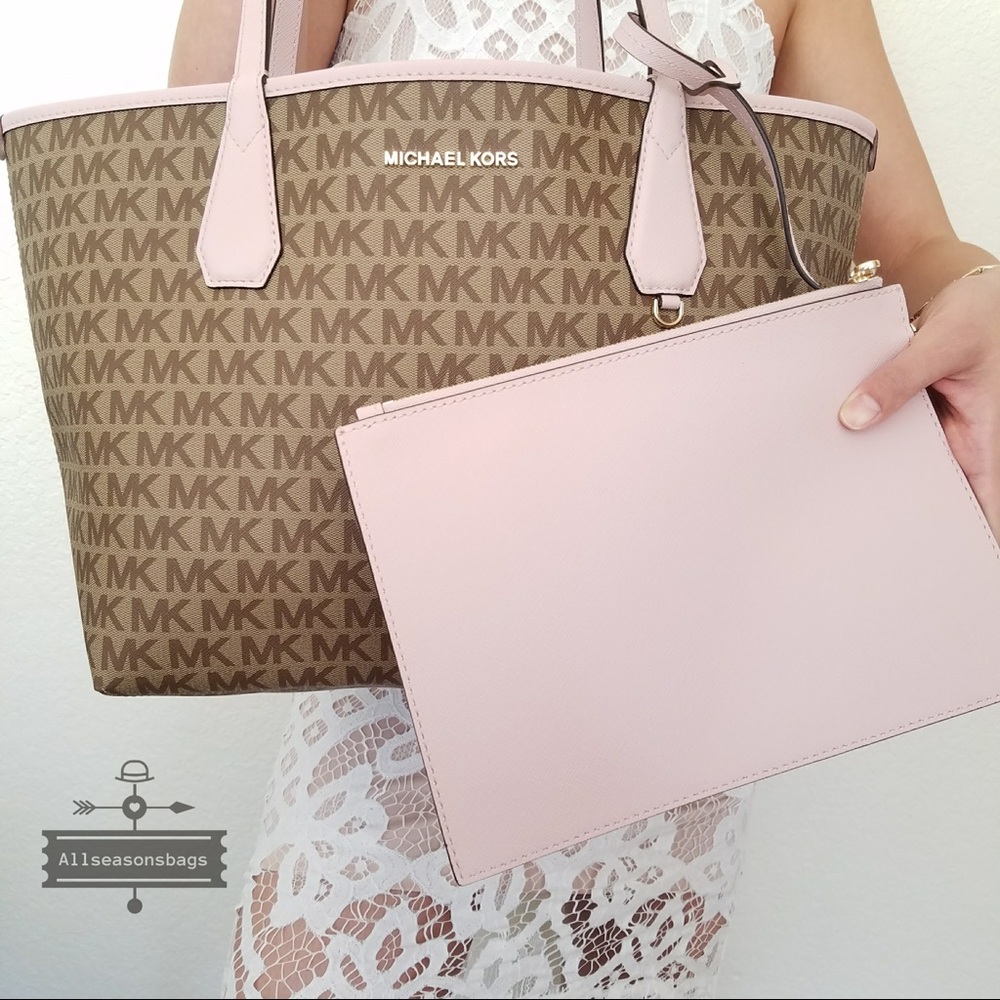 NWT Michael Kors candy large reversible tote bag - Picture 2 of 8